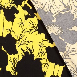 Bambus Popeline ABSTRACT - FARBE