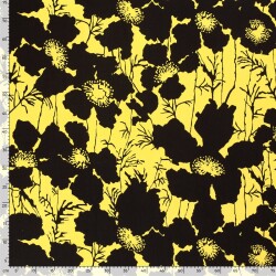 Bambus Popeline ABSTRACT - FARBE