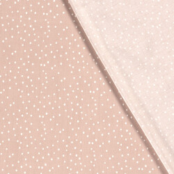 Bambus Popeline DOTS - FARBE