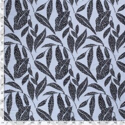 Viskose Nylon Crepe FLOWER - FARBE