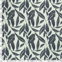 Viskose Nylon Crepe FLOWER - FARBE