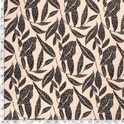 Viskose Nylon Crepe FLOWER - FARBE