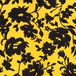 Viskose Nylon Crêpe FLOWER - FARBE