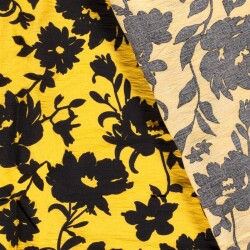 Viskose Nylon Crêpe FLOWER - FARBE