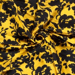 Viskose Nylon Crepe FLOWER - FARBE