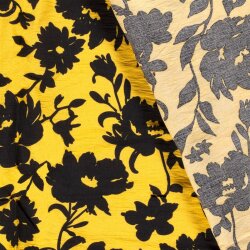 Viskose Nylon Crepe FLOWER - FARBE