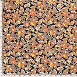 WOVEN VISCOSE Stretch ABSTRACT - FARBE
