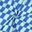 Ganzjahressweat Soft CHECK - MINT / BLUE