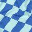 Ganzjahressweat Soft CHECK - MINT / BLUE