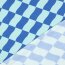 Ganzjahressweat Soft CHECK - MINT / BLUE