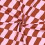 Ganzjahressweat Soft CHECK - PINK / BROWN