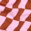 Ganzjahressweat Soft CHECK - PINK / BROWN