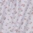 Waffeljersey Blumen - LAVENDER