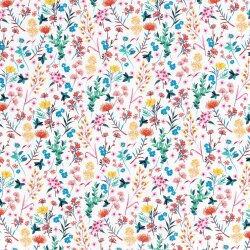 Interieurstoff  Digital Panama FLOWERS