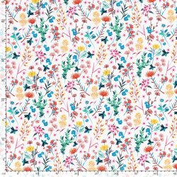 Interieurstoff  Digital Panama FLOWERS