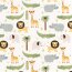 Interieurstoff  Digital Panama Zootiere - creme