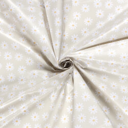 Coated cotton small dots - light purple