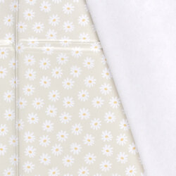 Coated cotton small dots - light purple