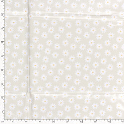 Coated cotton small dots - light purple