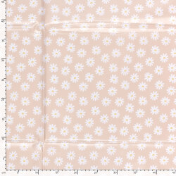 Coated cotton small dots - light purple