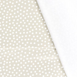 Coated cotton small dots - light purple