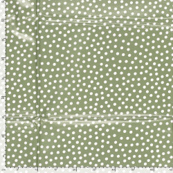 Coated cotton small dots - light purple