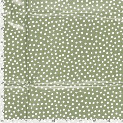 Coton enduit petits points - violet clair