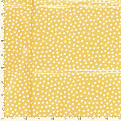 Coated cotton small dots - light purple