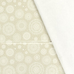 Coated cotton small dots - light purple