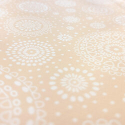 Coated cotton small dots - light purple