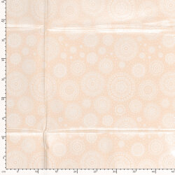 Coated cotton small dots - light purple