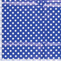 Coated cotton small dots - light purple