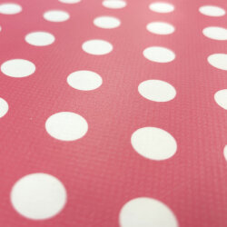 Coated cotton small dots - light purple