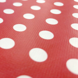 Coated cotton small dots - light purple