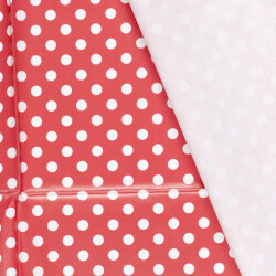 Coated cotton small dots - light purple