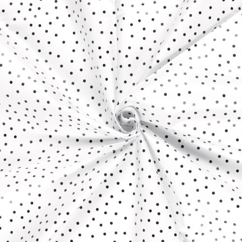 Coated cotton small dots - light purple