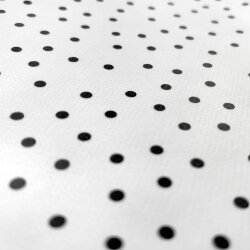 Coated cotton small dots - light purple