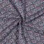 Steppstoff Digital Blumen - FUCHSIA