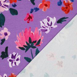 French Terry Digital COLETTE NERIDA HANSEN - LAVENDER