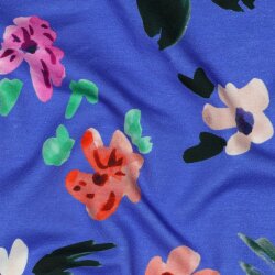French Terry Digital COLETTE NERIDA HANSEN - LIGHT BLUE