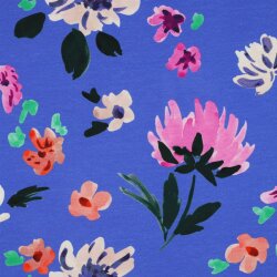 French Terry Digital COLETTE NERIDA HANSEN - LIGHT BLUE