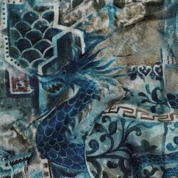 Canvas Digital ORIENTAL - PETROL