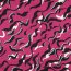 Baumwollsatin Tiere SKIN - FUCHSIA
