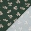Baumwolljersey Organic Koalas - dunkelgrün