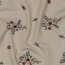Baumwolljersey Organic Blumen - sand
