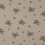 Baumwolljersey Organic Blumen - sand