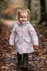 Softshell Digital Eihorn in Wolken - hellpink