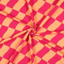 Ganzjahressweat Soft CHECK - PEACH / PINK
