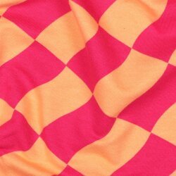 Ganzjahressweat Soft CHECK - PEACH / PINK