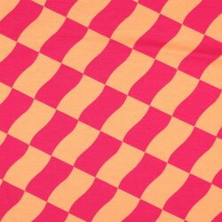 Ganzjahressweat Soft CHECK - PEACH / PINK